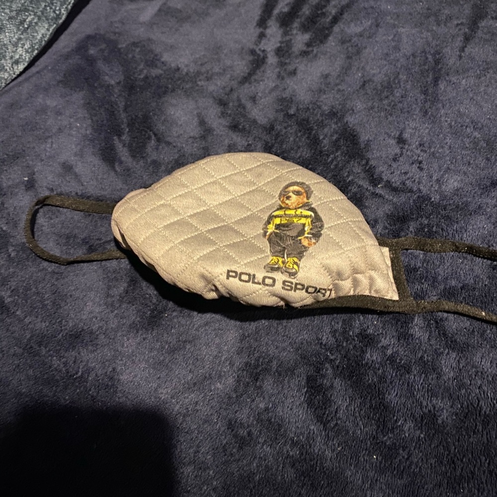 Custom Polo Ralph Lauren Sport Bear Face Mask
